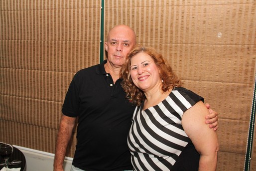 Denise e Cezar Placido
