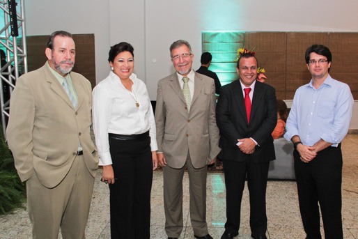 Pedro Costa, Cicera Silva, Domingues Leoneli, Silvio Pessoa e Guilherme Bellintante