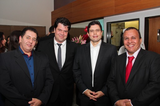 Ronaldo Duarte, Marcio Ramalho, Ismar Kourroski e Silvio Pessoa