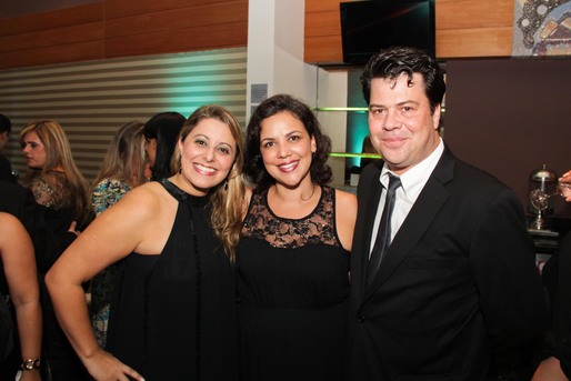Tatiana Zanutto, Daniela Merces e Marcio Ramalho
