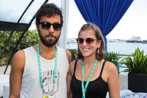 Bernado Pereira e Luisa Bittar