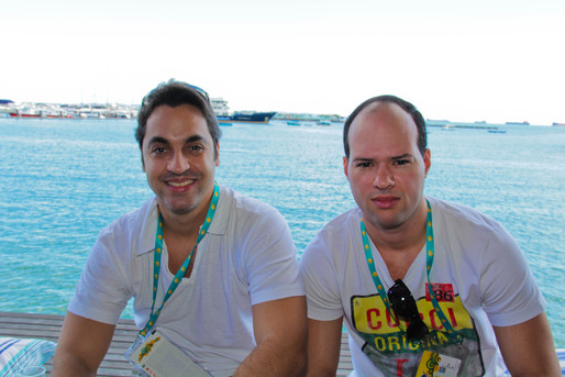 Rodrigo Garcia e Fabio Magalhães