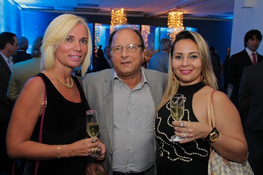 Claudia Del Rei, Nelson Fiuza e Luciana Varela