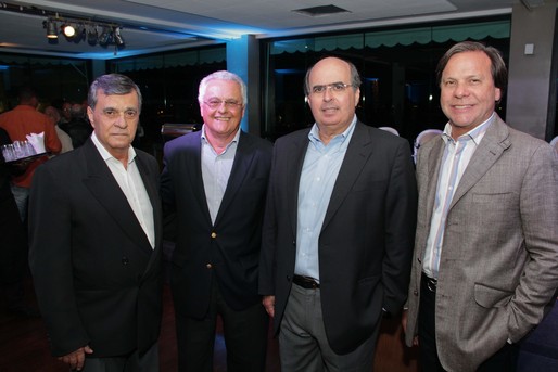 Leon Strauch, Mario Gordilho, Eugenio Carvalho e Gustavo Brito