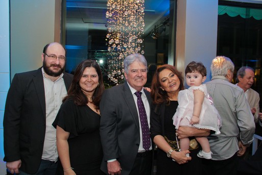 Pedro Failla, Juliana Rosa, Antonio Rosa, Vania Rosa e Catarina Failla