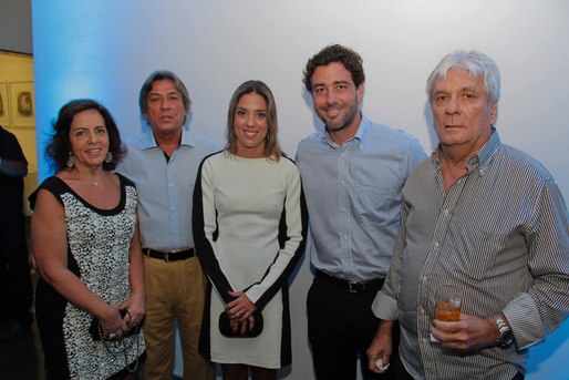 Virginia Carneiro, Fernado Jorge Carneiro, Renata Muller, Dan Muller e Alberto Muller