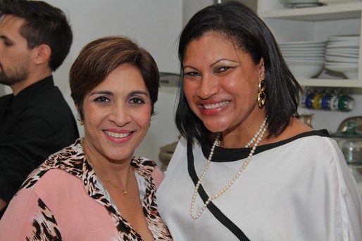 Dina Rachid e Marta Goes
