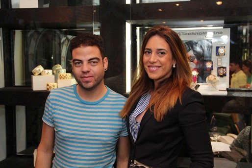 Thiago Peralva e Joana Freitas