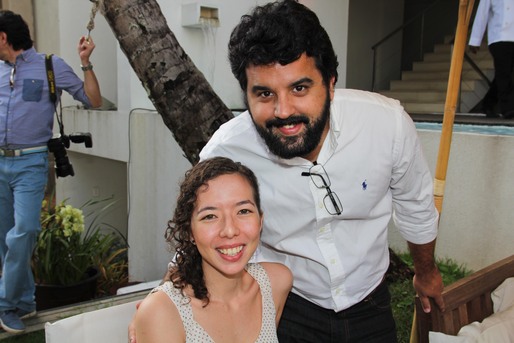 Emy Rocha e Lucas Paes