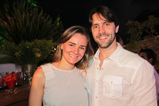 Luciana Landeiro e Tiago Amoedo