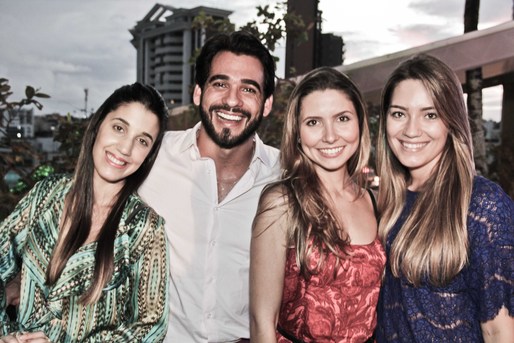 Priscila Guerra, Marlon Gama, Rafaela Meccia e Karin Yacob