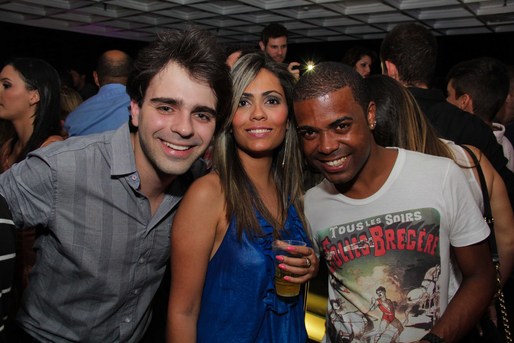 Danilo Rosse, Fernanda Oliveira e Sinval Jesus