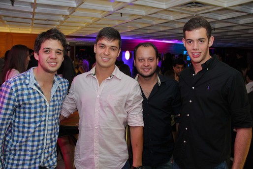 Eduardo Paiva, Mauricio Oliveira, Miguel Arcanjo e João Marcos Oliveira