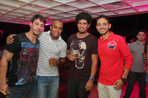 Gustavo Andrade, Emanuel Gomes, Willian Barbosa e Leo Spinola