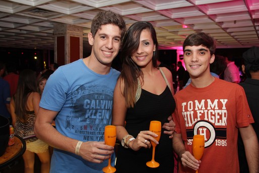 Iago Barretto, Paula Diniz e Gabriel Marques