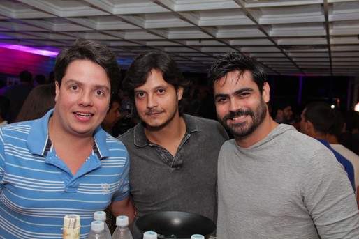 Rafael Cal, Nelson Bahia e Marcos Lyra