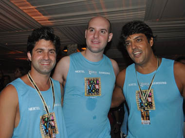 Luiz Eduardo, Gilberto Schincariol Jr e Paulo Góes