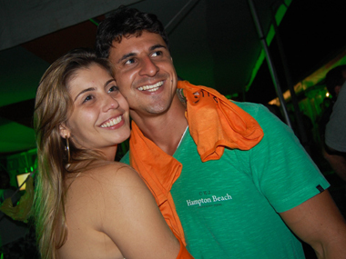 Alexandre Simões e Roberta Pelegrino