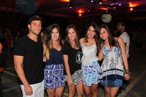 Eduardo Teixeira, Mariana Andrade, Gabriela Fernandes e Lorena Costal