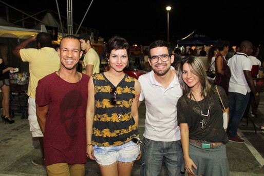 Vlady Alves, Vanessa Bitencourt, Fabio Peixoto e Lillian Ribeiro