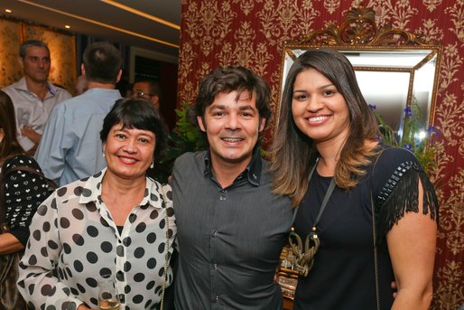 Helena Silva, Geo Rocha e Giselle Ponchet