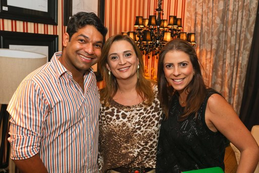 Marcos Rolim, Fabiana Candini e Lu Pacheco