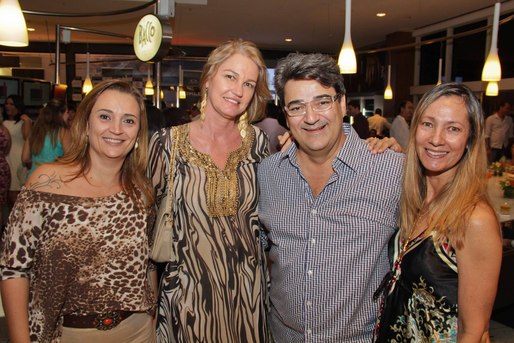 Fabiana Candini, Karen Hartmann, Erich Alves e Margarete Marins