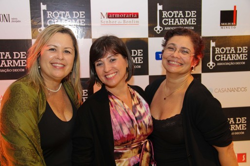 Rena Bittencourt, Luzia Vitorio e Wilna Carneiro