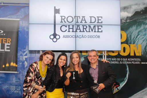 Teresinha Palhares, Janice Abreu, Bianca Coelho e Reinaldo Pinto