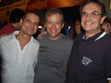 João Gomes, Bernardo Araujo e Dante Iacovane