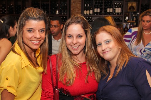 Aline Castelo Branco, Tatyanna Haynne e Dani Coni