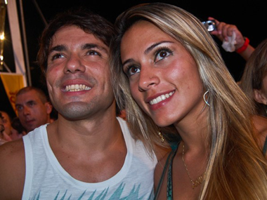 Angelo Dourado e Mariana Barreto