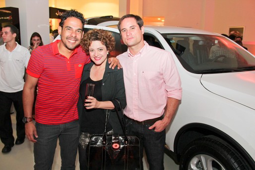 Bruno Sena, Daniela Freitas e Luiz Afonso