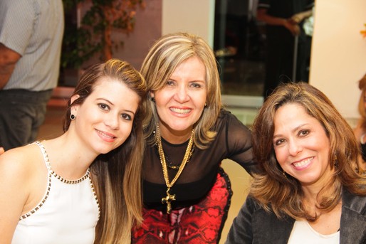 Manuela Loeser, Rita Tinoco e Maria Eugenia Vasconcelos