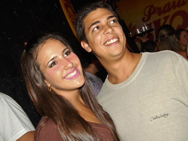 Monique Cunha e Pedro Pitangueira