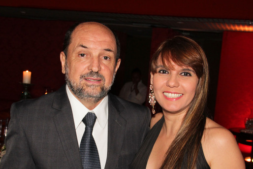 Helconio Almeida e Karla Borges