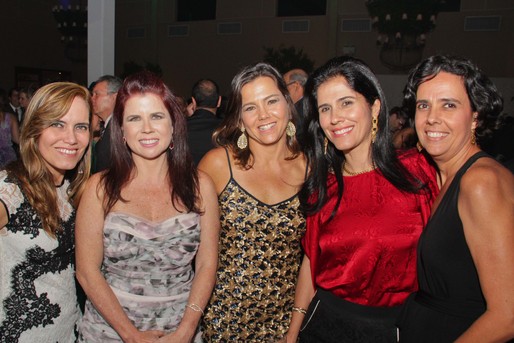 Adriana Calmon, Ana Claudia Ramalho, Monica Sarti, Julieta Queiroz Machado e Monique Melo