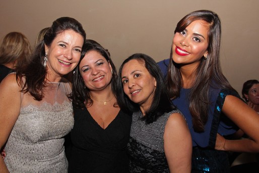 Denise Martinelli, Marcia Rios, Yara Lima e Carine Lima