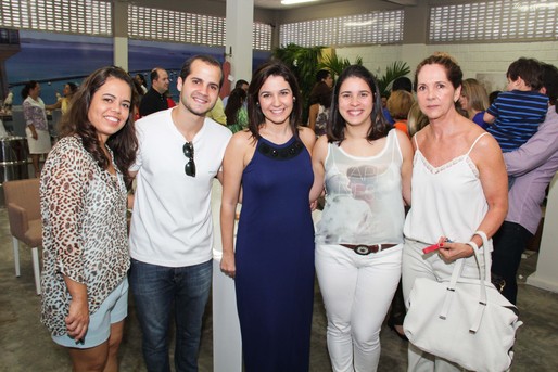 Ely Barros, Matheus Brasileiro, Manu Andrade, Bianca Moreno e Ana Lucia Carvalho