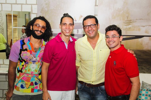 Herbert Dantas, Alexandre Luz, Rogerio Menezes e Marcel Suzart