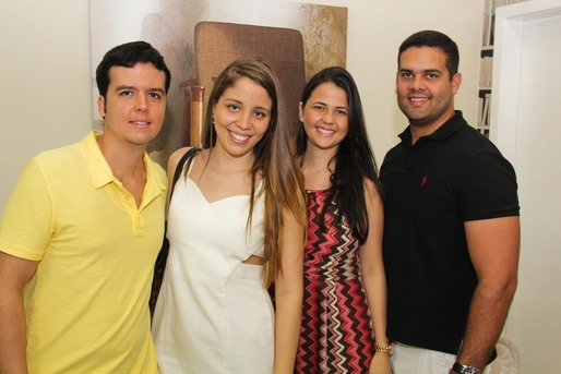 Mauricio Davie, Barbara Miguez, Maria Clara Pavie e Edson Lima Filho