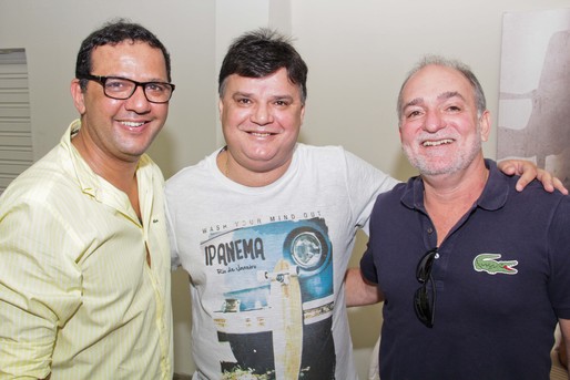 Rogerio Menezes, Orlando Teixeira e Andres Estevez