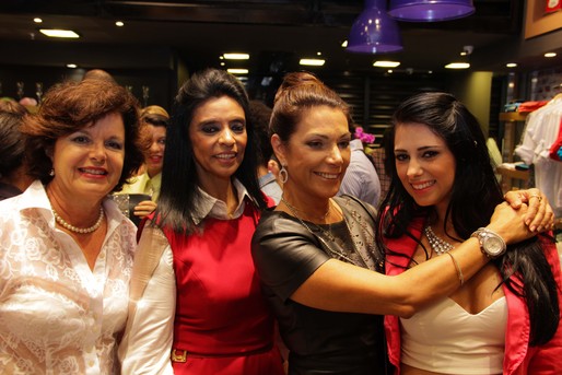 Aline Menezes, Ana Zaidan, Luzia Santhana e Taiane Nunes