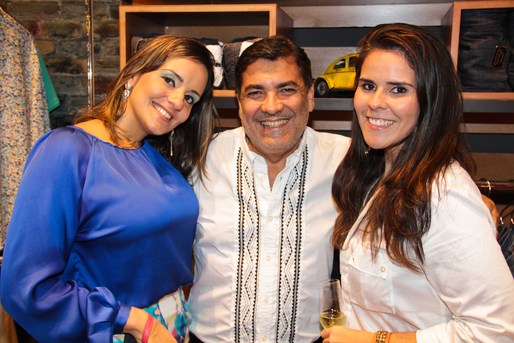 Isabela Carahy, Roberto Cordeiro e Vanessa Abdalla