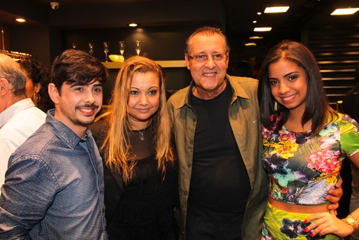 Sandro Lopes, Sandra Magalhães, Mauricio Monteiro e Sandy Magalhães