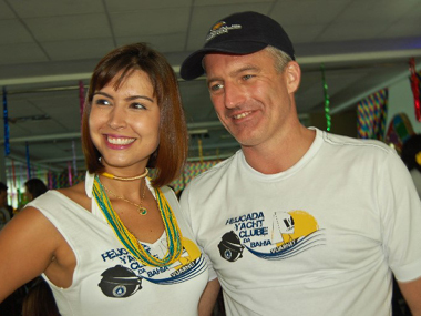 Niluschka Brandão e Egbert Bloemsma