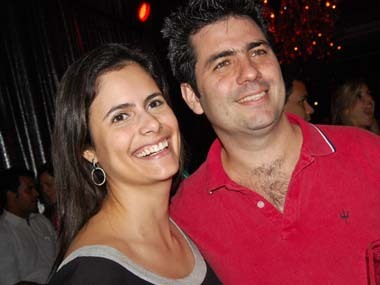 Carol Silva e Carlos Rivero