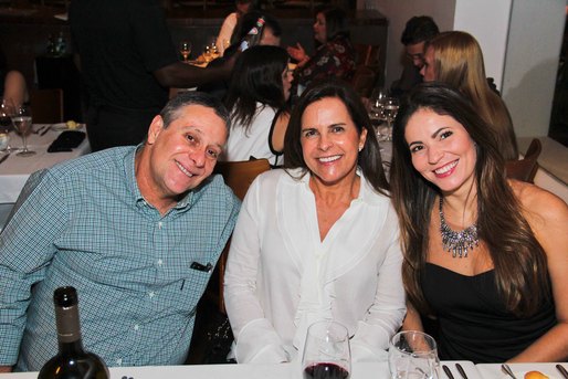 Geraldo e Nina Maciel e Veronica Rodeiro