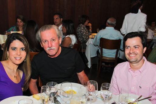 Janaina Andrade, Luiz Mendonça e Paulo Pereira