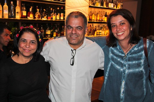 Vleska Calazans , Celso Vieira Pinto e Alessandra Hattori